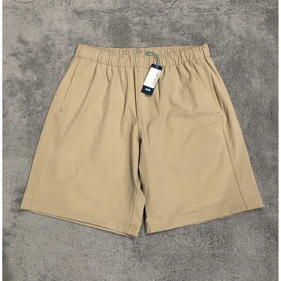 NEW Myles Everyday Short In Sand For Men's Large Standard 9' Inseam Casual - Picture 1 of 11